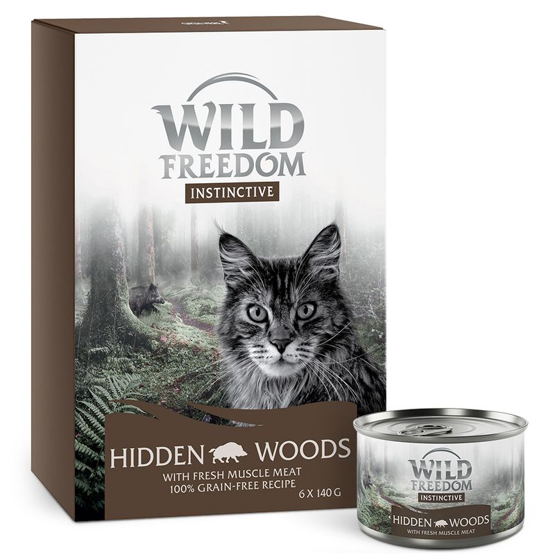 Wild Freedom Instinctive complementary food 6 x 140g Misty Mountains Mixed Pack