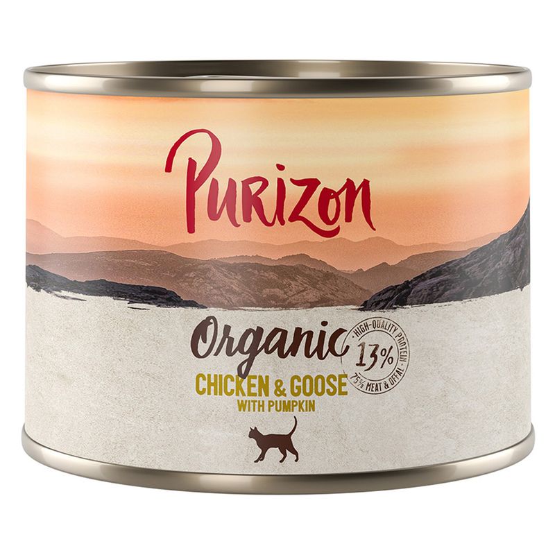 Purizon Organic Saver Pack 24 x 200g Duck & Chicken with Courgette