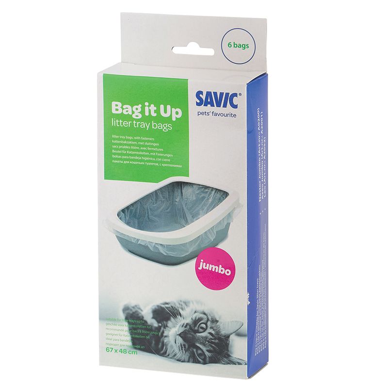 Savic Bag it Up Litter Tray Bags Medium (12 bags)