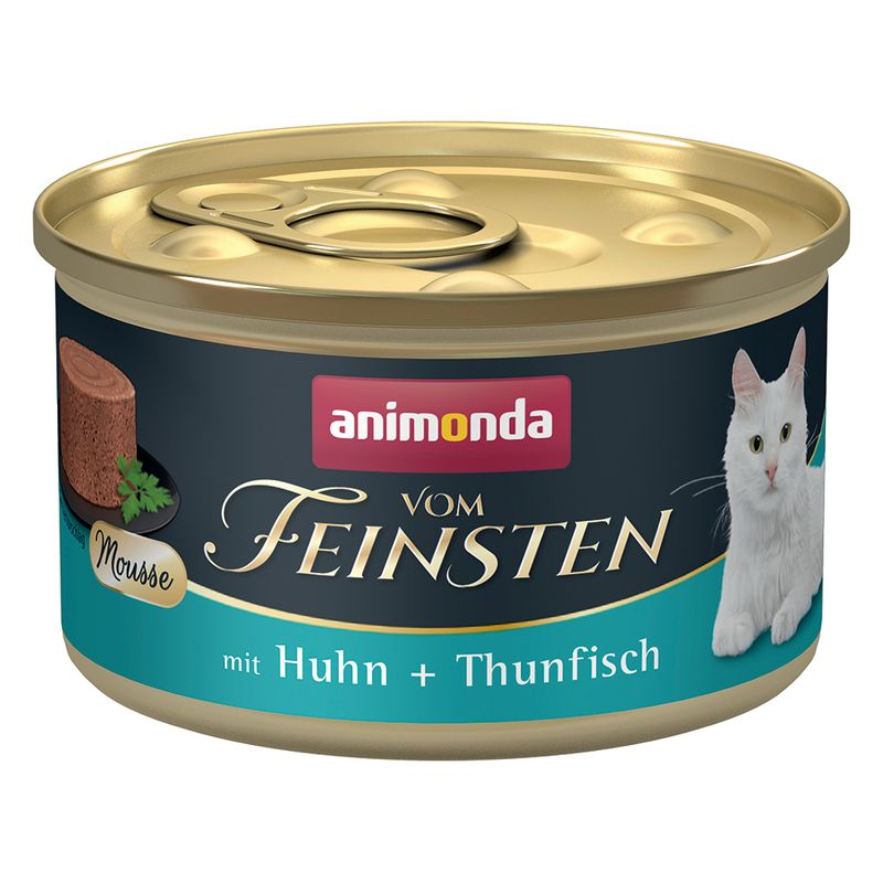 animonda Vom Feinsten Adult Mixed Pack 12 x 85g Mousse Mixed Pack
