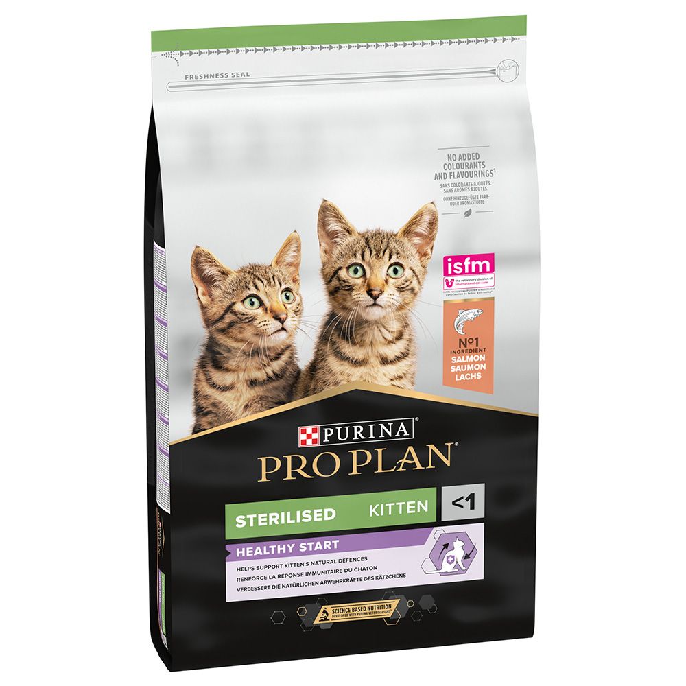 PURINA PRO PLAN Sterilised Kitten Healthy Start Salmon 3 kg