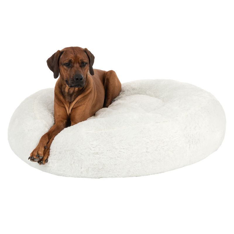 Flocke Dog Bed Grey Replacement Cover (90cm diameter)
