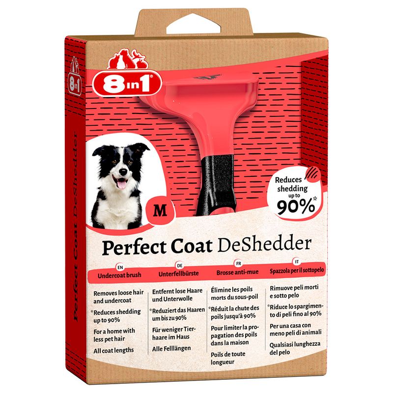 8in1 Perfect Coat DeShedder S: Comb width 4.6 cm