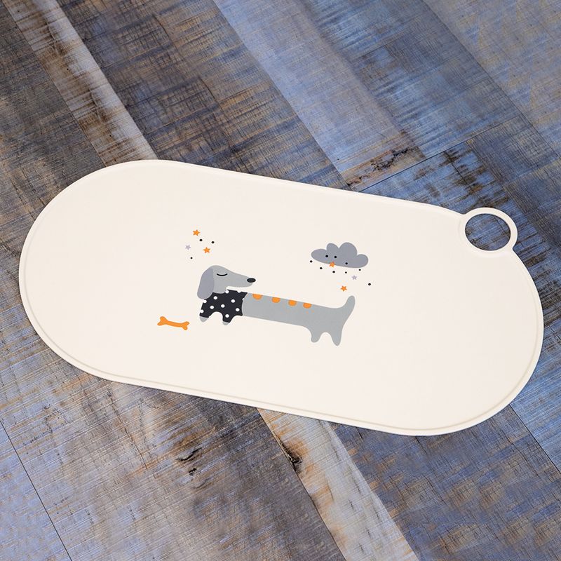 TIAKI Silicone Bowl Mat Aston Dachshund L 50 x W 25 cm