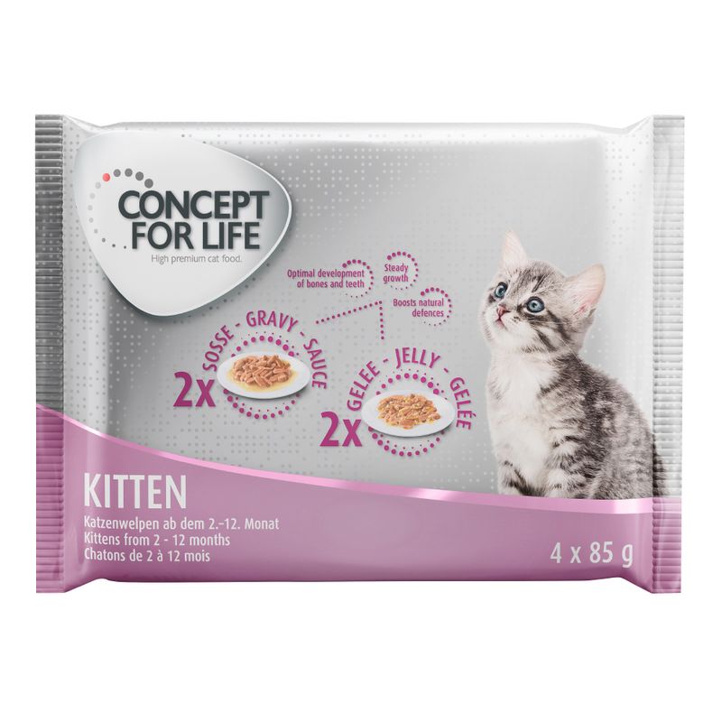 Concept for Life Mixed Trial Pack 4 x 85g Sterilised