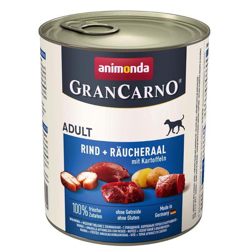 animonda GranCarno Original Adult 6 x 800 g Mix package 3 (3 varieties)