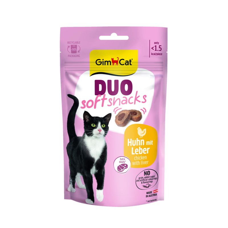 GimCat Duo Soft Snacks Salmon & Trout (50g)