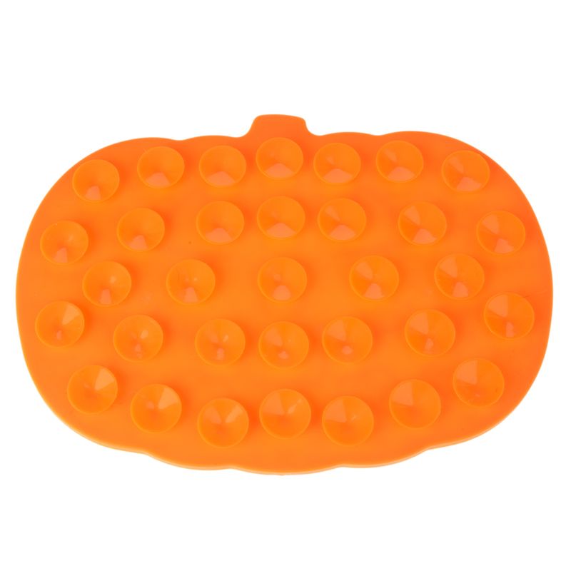 TIAKI Pumpkin Silicone Lick Mat 23 x 16.5 x 1cm (L x W x H)