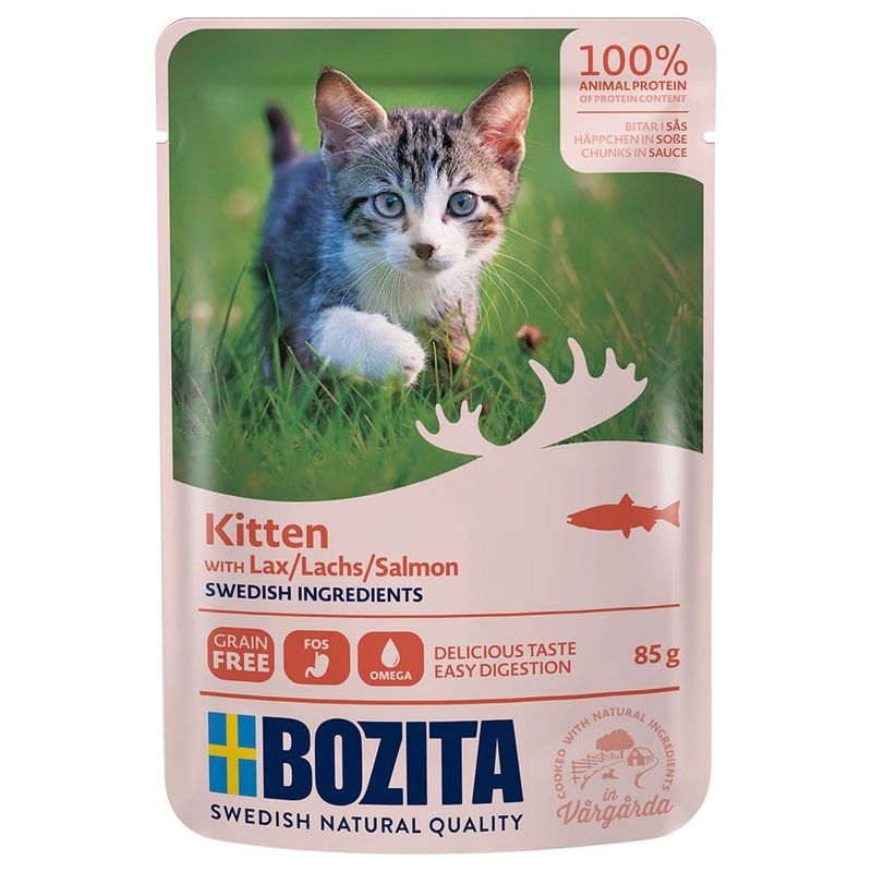 Bozita Morsels in Sauce Kitten 12 x 85 g Chicken