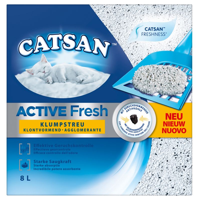 Catsan Active Fresh Clumping Litter 8l