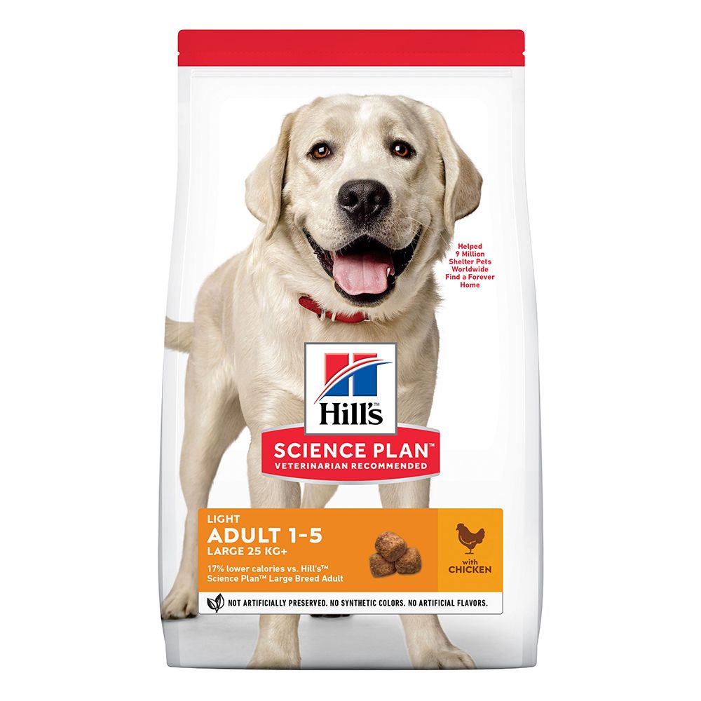 Hill's Science Plan Adult 1-5 Light Large Breed with Chicken 14kg