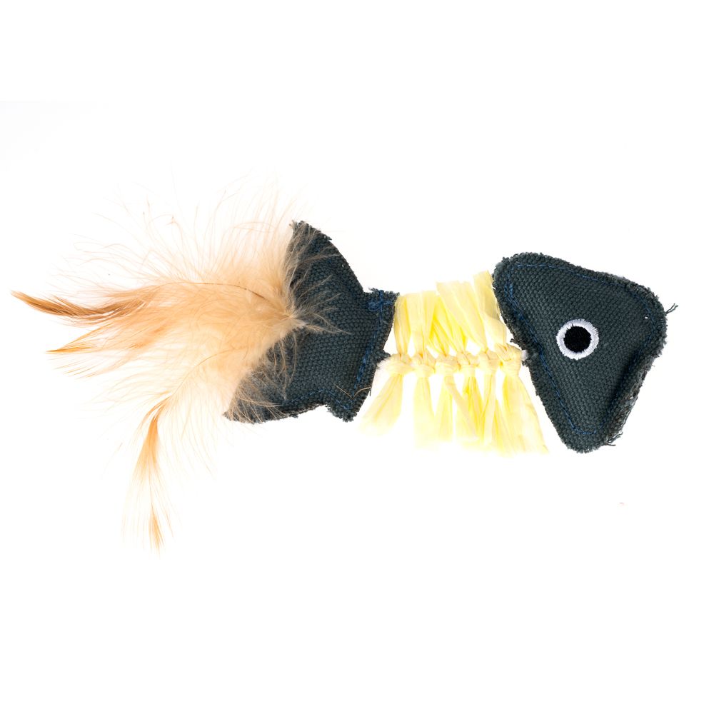 Modern Living Canvas Fish Cat Toy 1 Toy