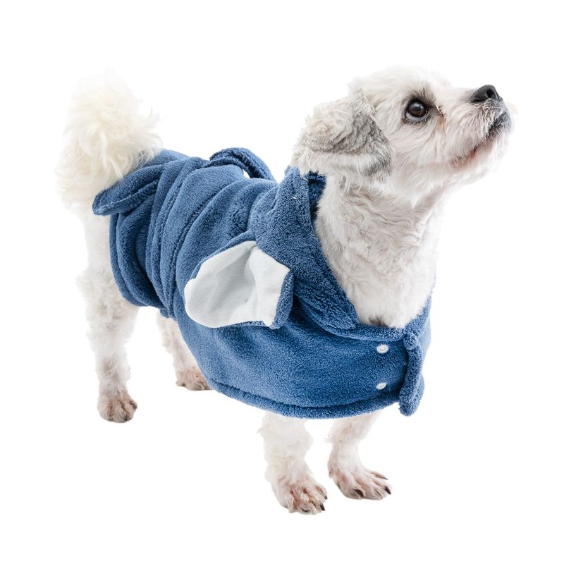 TIAKI Dog Bathrobe - Elephant approx. 40cm Back Length