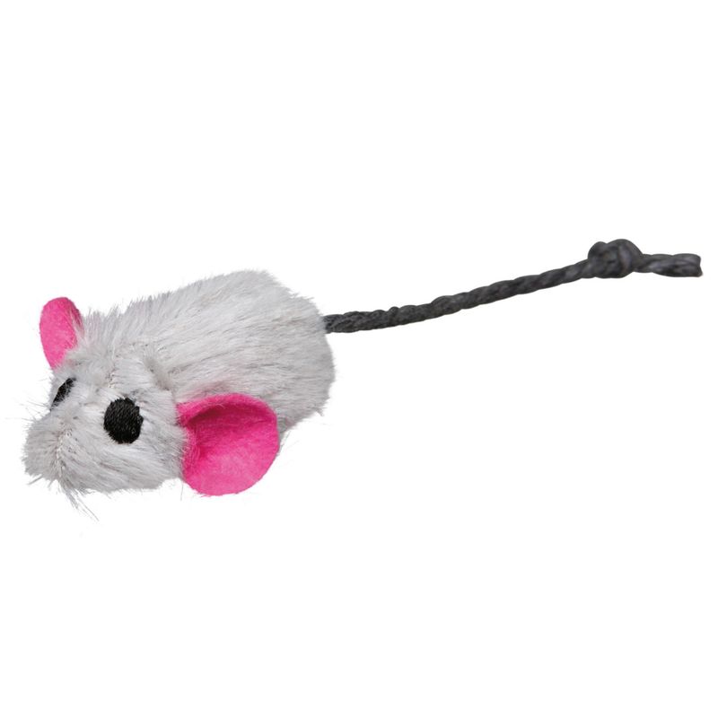 Trixie Toy Plush Mice, 6-pack 6 Mice, approx. 5 cm