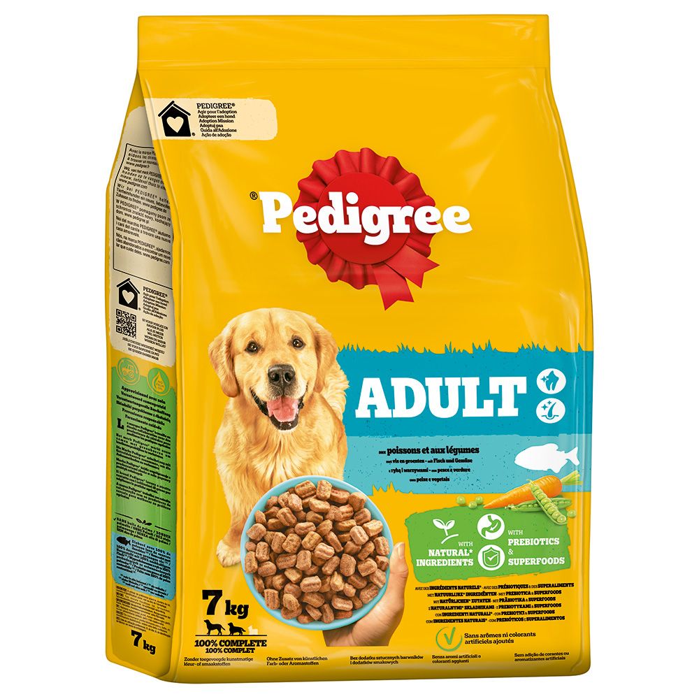Pedigree Adult with Fish & Vegetables 7kg