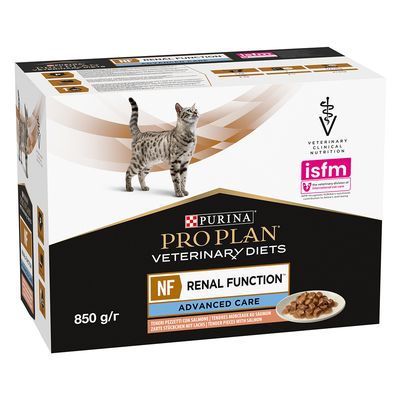 PURINA PRO PLAN Veterinary Diets Feline NF Advanced Care Salmon 10 x 85 g
