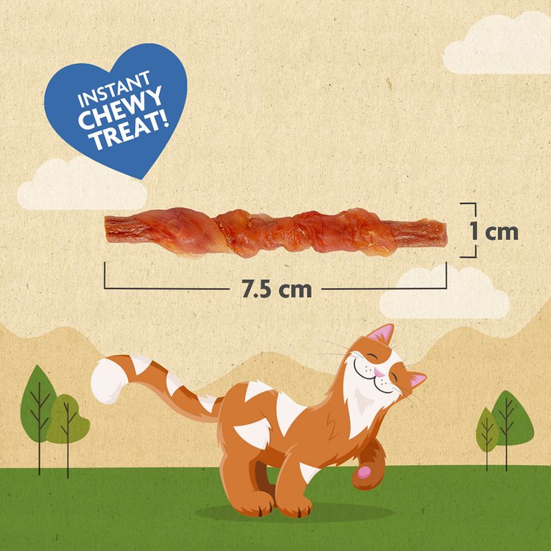 Meowee! Chicken Twister Sticks 31g