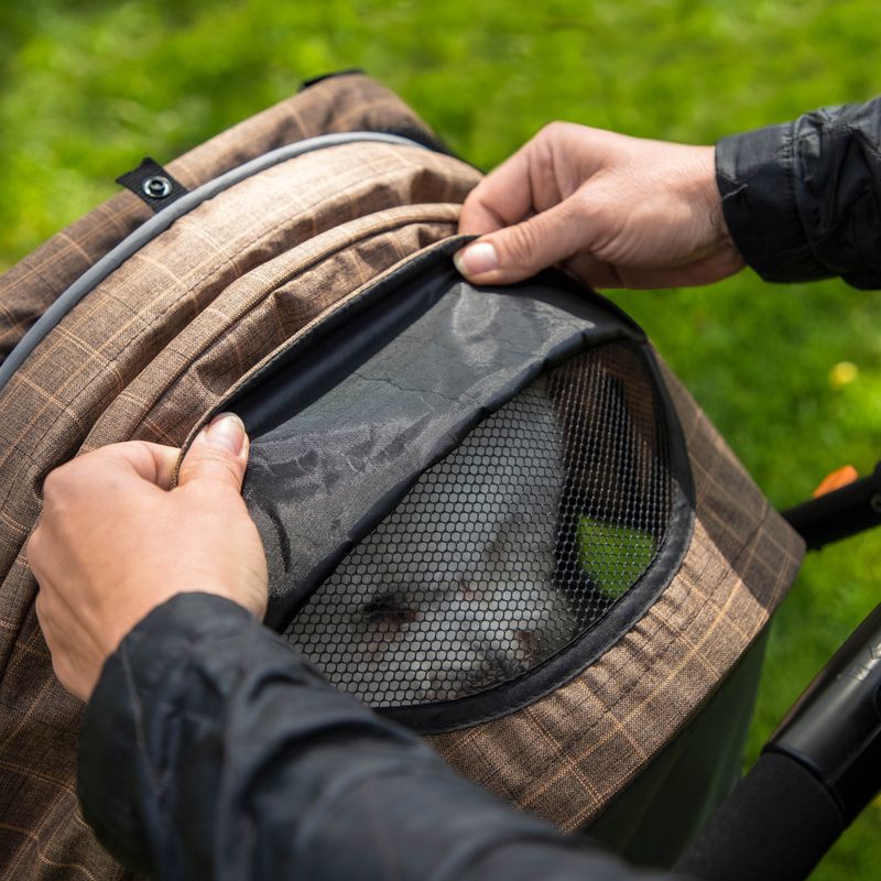 HAFENBANDE Pet Buggy Sailor light brown / taupe