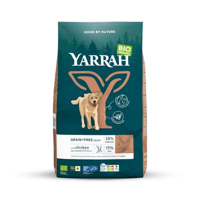 Yarrah Organic Grain-Free with Organic Chicken 2kg