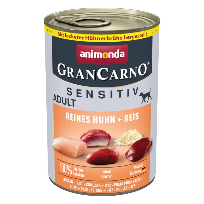 animonda GranCarno Adult Sensitive 24 x 400g Pure Beef & Potatoes