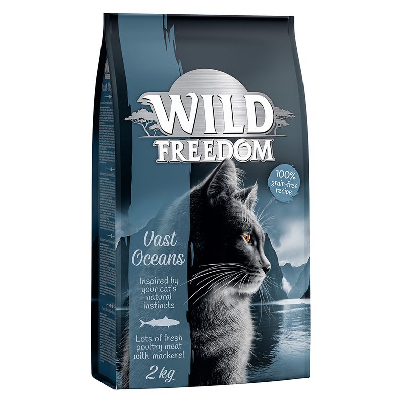 Wild Freedom Grain-Free Dry Cat Food Economy Pack 3 x 2kg Kitten \