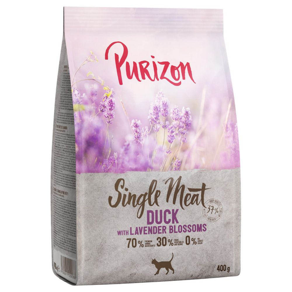 Purizon Single Meat Duck with Lavender Blossoms 400g