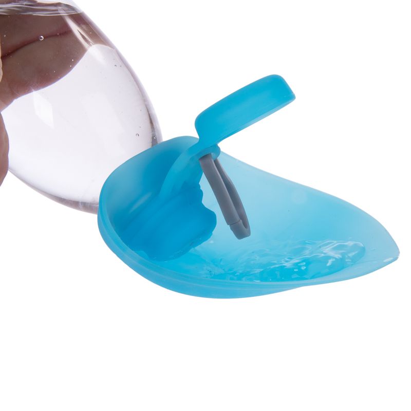 Smartpet Travel Drinking Bottle 500ml, blue