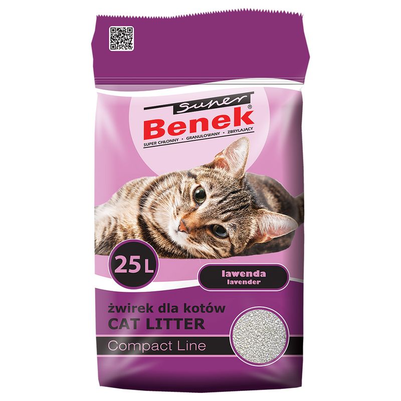 Super Benek Compact Lavender 25l (approx. 21kg)