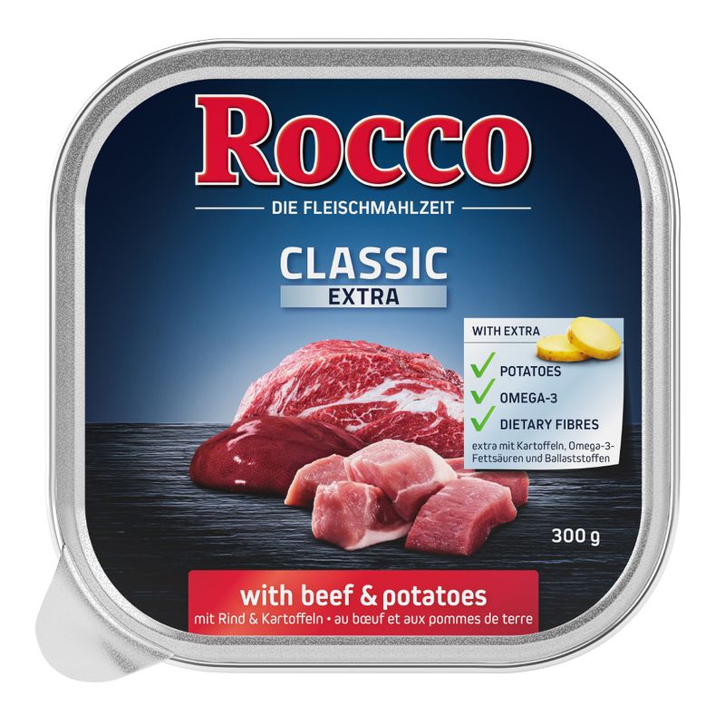 Rocco Classic Trays 9 x 300g Pure Beef