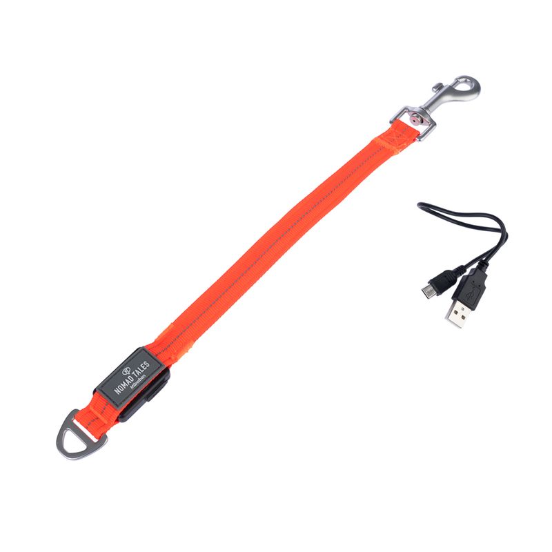 Nomad Tales Spirit USB LED Lead Extension - Orange Size S/M: approx. 39cm (L)