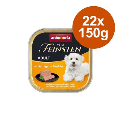 animonda vom Feinsten Adult 22 x 150g Mixed Pack (4 Varieties)