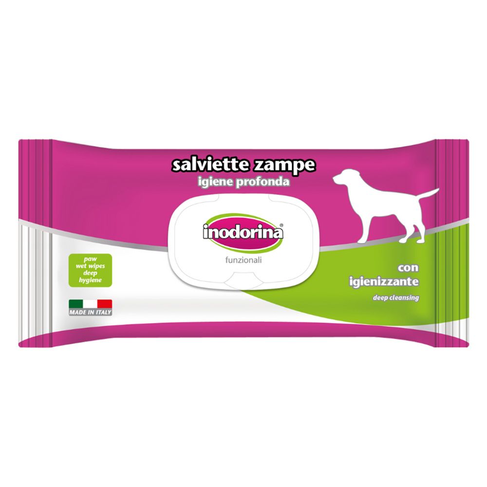 Inodorina wipes for paws 40 pcs