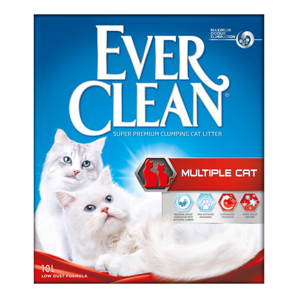 Ever Clean® Multiple Cat Clumping Cat Litter 10l