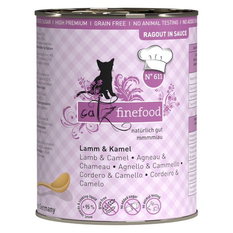 catz finefood Ragout Saver Pack 24 x 380g Goose & Turkey
