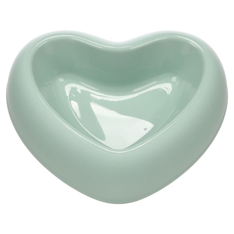 Flamingo Feeding and Drinking Bowl Pandor Heart - Green 250ml