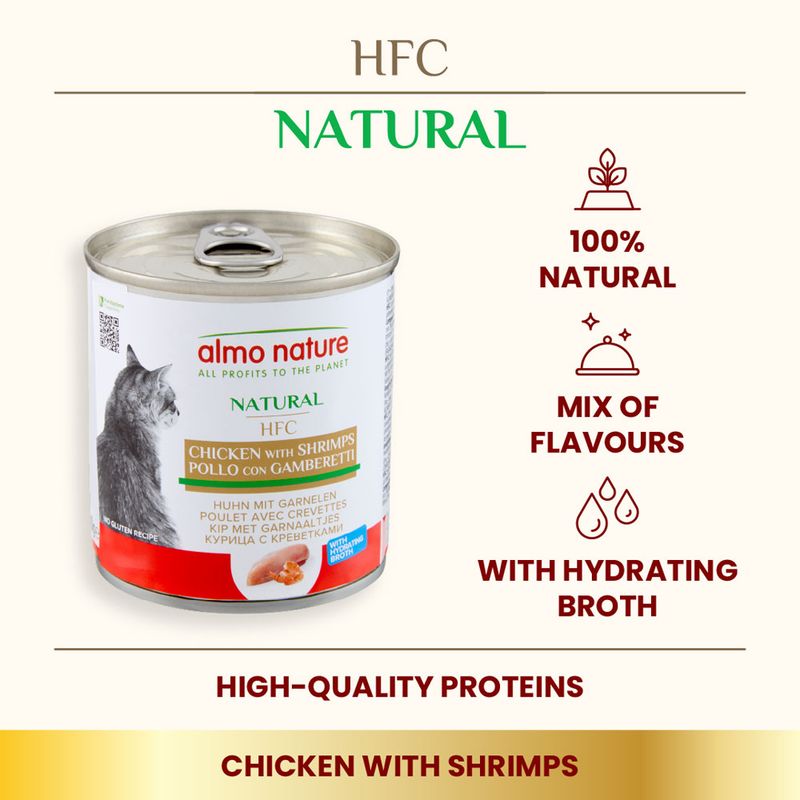 Almo Nature HFC 6 x 280g Tuna & Chicken