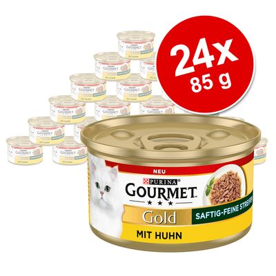 Gourmet Gold Succulent Delights Saver Pack 24 x 85g Chicken