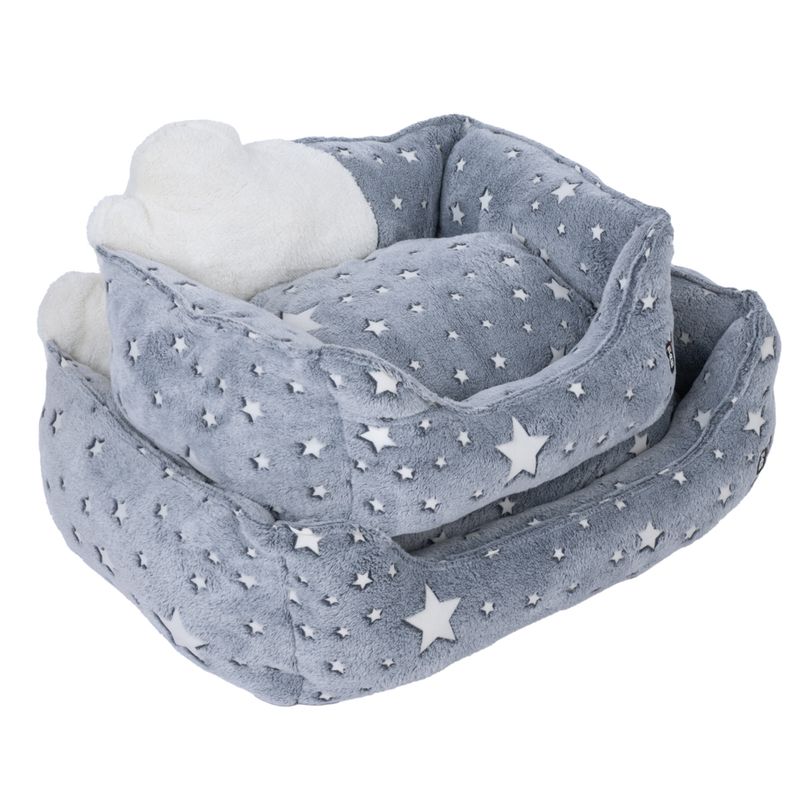TIAKI Glowing Stars Dog Bed 50 x 40 x 23 cm (L x W x H)