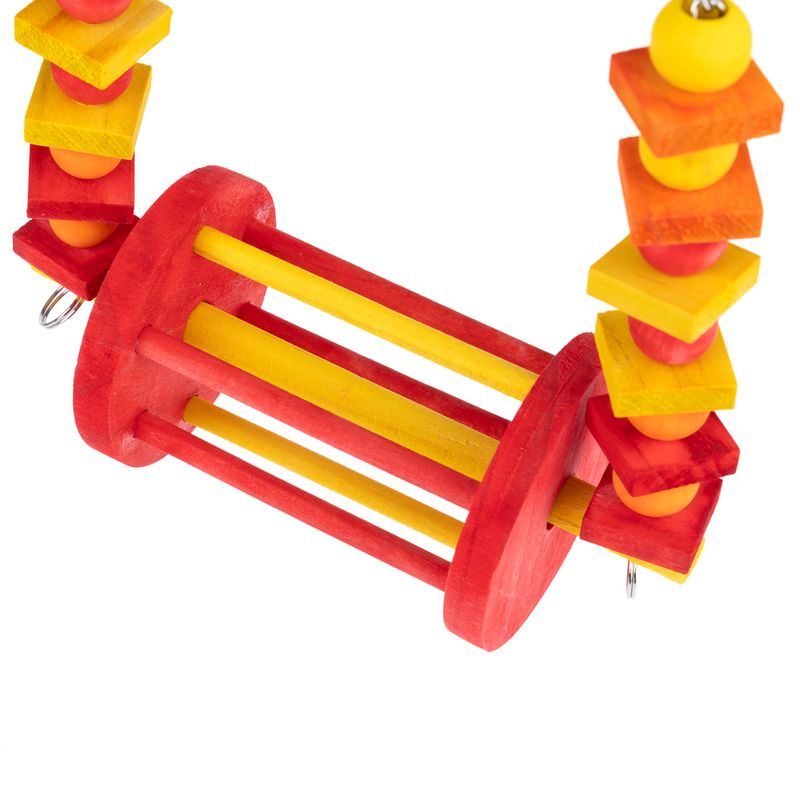 TIAKI Ferris Wheel Bird Swing Size S: 20 x 15 x 6.3cm (L x W x H)