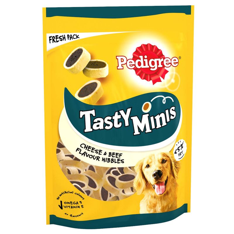 Pedigree Tasty Minis Chewy Cubes with Chicken & Duck 130g