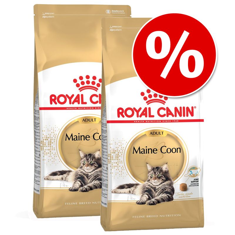 Royal Canin Breed Dry Cat Food Economy Packs Maine Coon 2 x 10kg