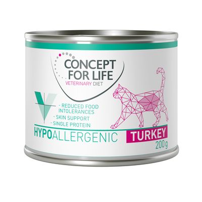 Concept for Life Veterinary Diet Hypoallergenic Turkey 6 x 200g