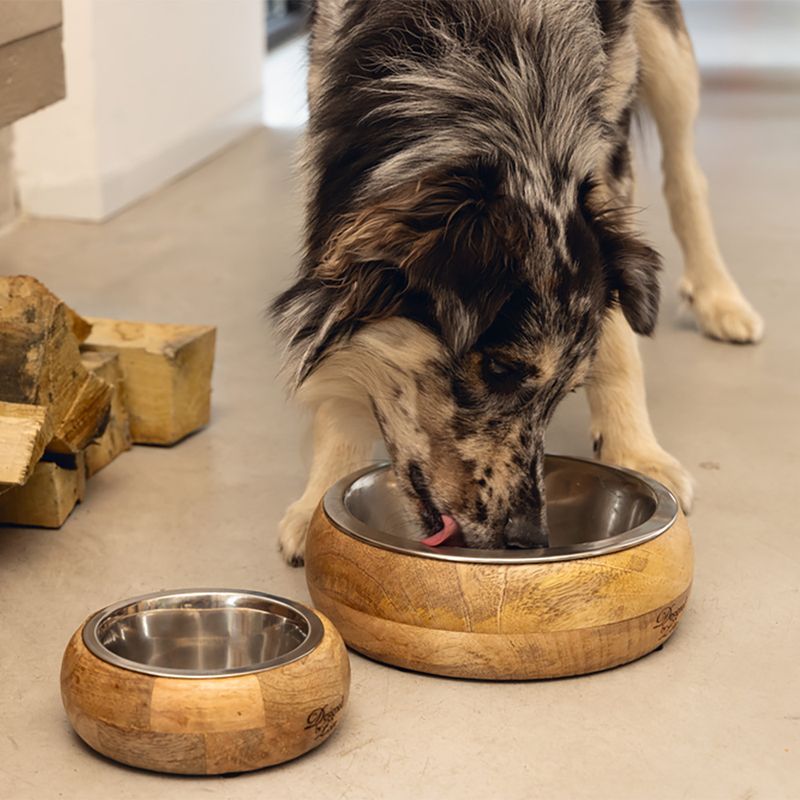 Designed by Lotte Mandira Wooden & Stainless Steel Bowl 350ml