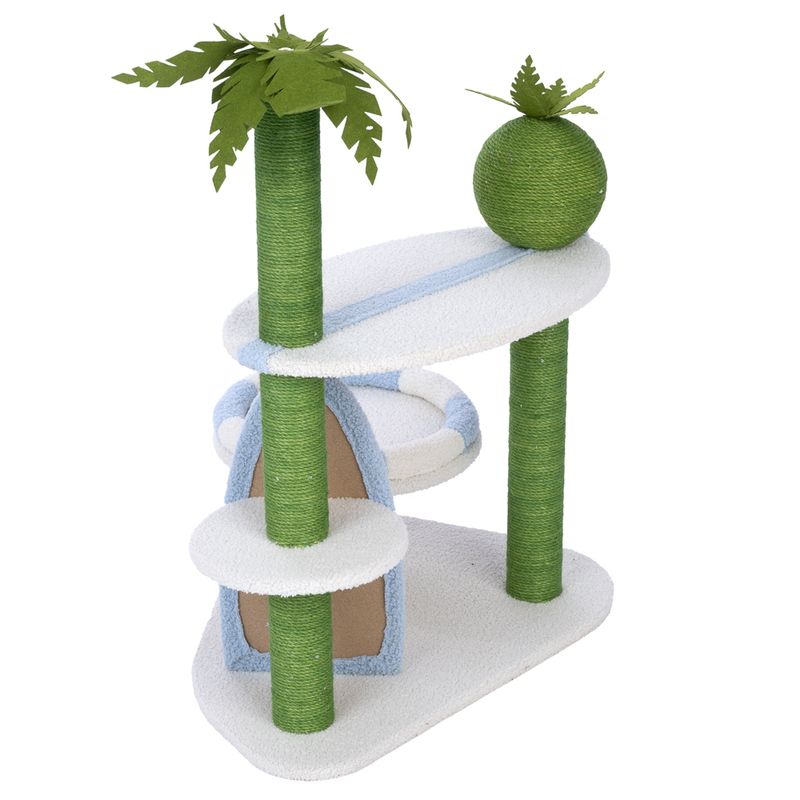 TIAKI Surfer Scratching Tree Green/White/Blue