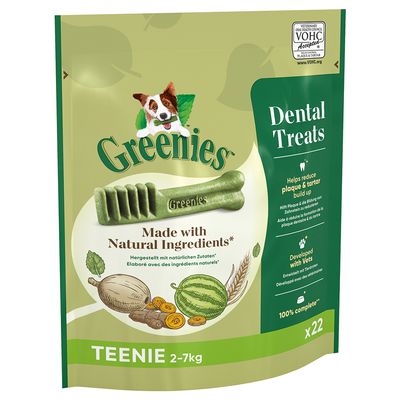 Greenies Canine Dental Chews Teenie (170g / 22 treats.)