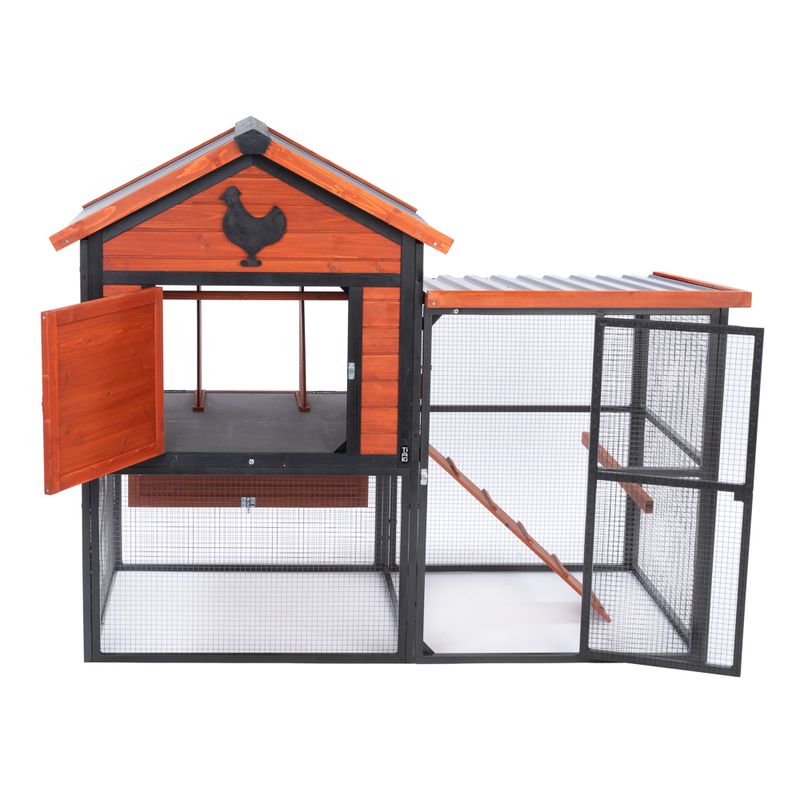 TIAKI Premium Chicken Coop 166 x 88 x 131.4 cm (2 Packages*) (L x W x H)