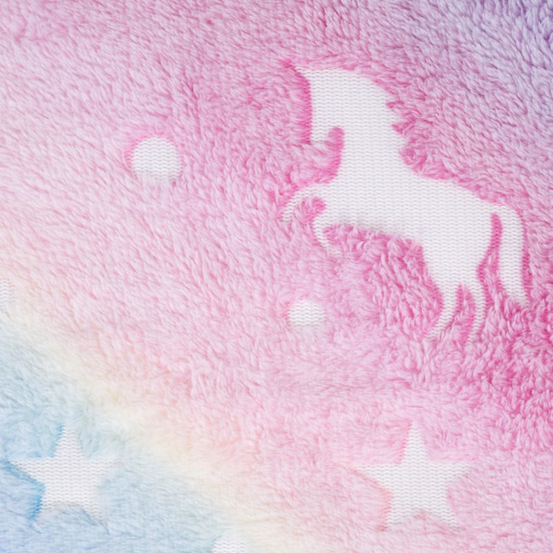 TIAKI Glowing Unicorns Cosy Blanket 100 x 70 cm (L x W)