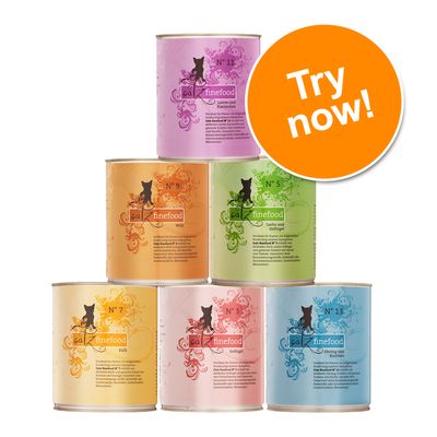 catz finefood Can Mixed Trial Pack 6 x 800g Mixed Trial Pack