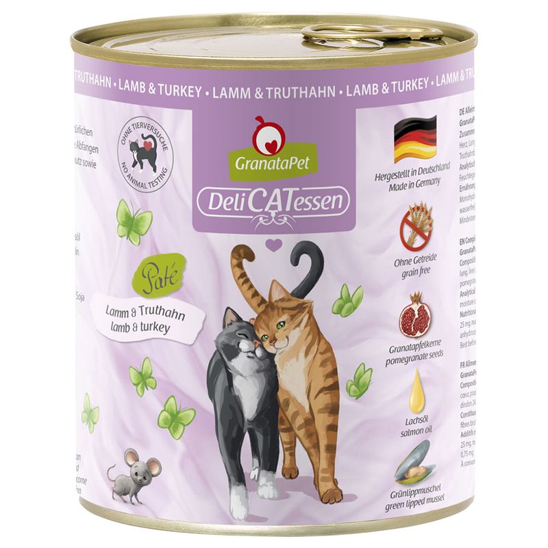 GranataPet DeliCatessen Tasting Pack 6 x 800 g Tasting package I