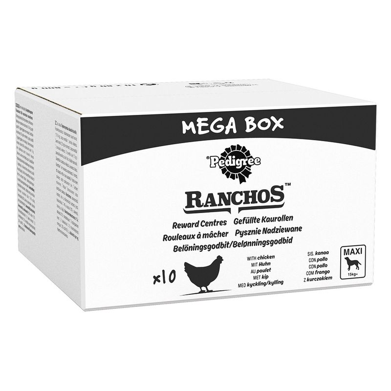 Pedigree Ranchos Filled Chew Rolls - Maxi Chicken (80g)